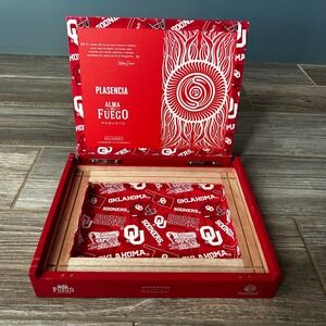 Custom OU Cigar Box Plasencia Handmade Cigar Box Nicaragua